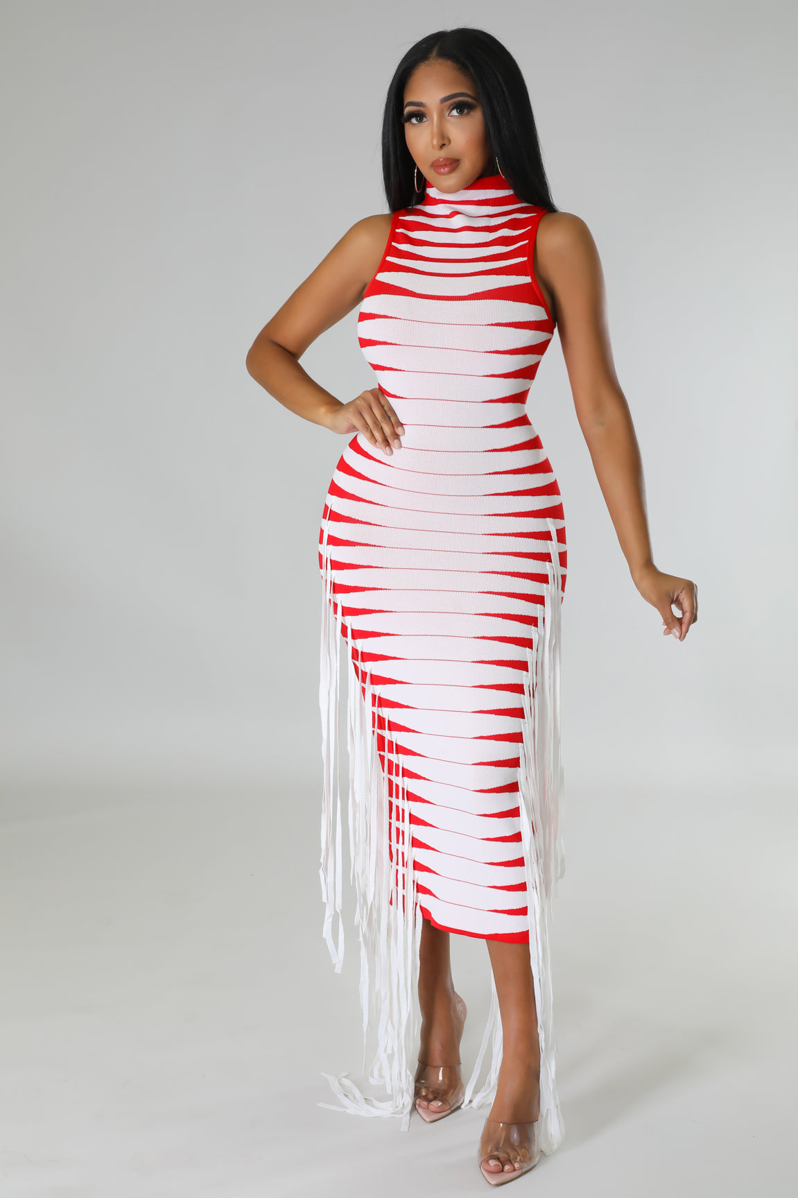 Kliana Bandage Midi Dress