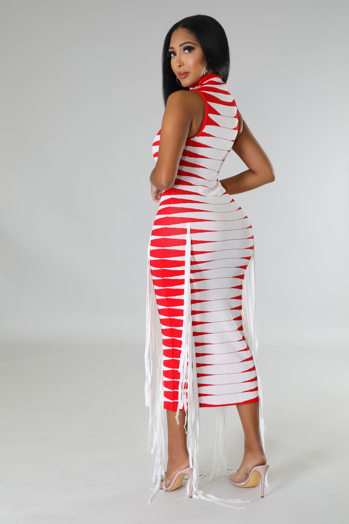 Kliana Bandage Midi Dress